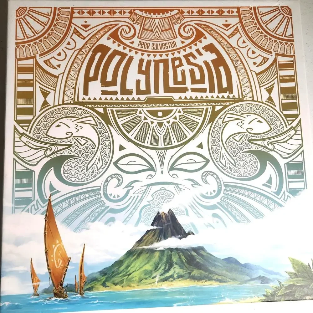 Polynesia Strategy Board Game by Peer Sylvester 2-4 Player Escape the Volcano - Picture 1 of 9